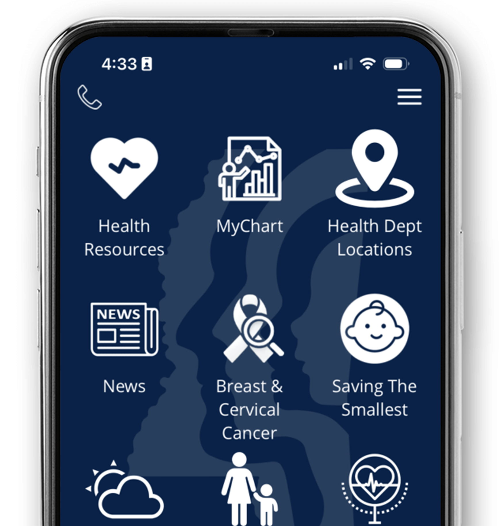 MSDH Healthy App screenshot