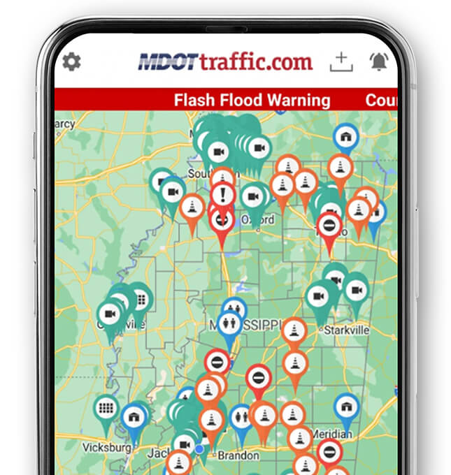 MDOT Traffic screenshot